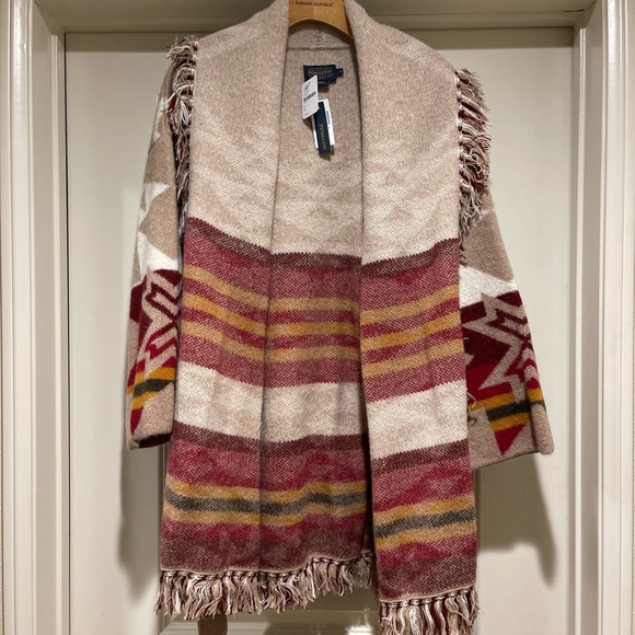 NWT Free People Pendleton Austin Cardigan Small - Picture 2 of 6